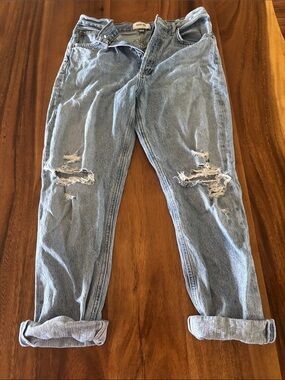 AGOLDE Light Blue Relaxed Distressed Men’s Jeans